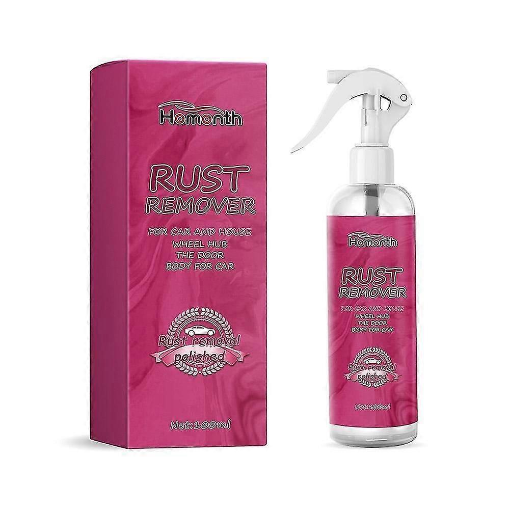 100ml rustfjerner spray metall maling bil vedlikehold jern rengjøring renere