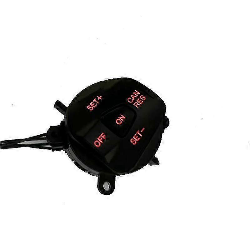 Exquisite Red Cruise Buttons System Kit Silver Frame Panel Cover Decorative For Ford Fiesta MK7 MK8 Ecosport 2013