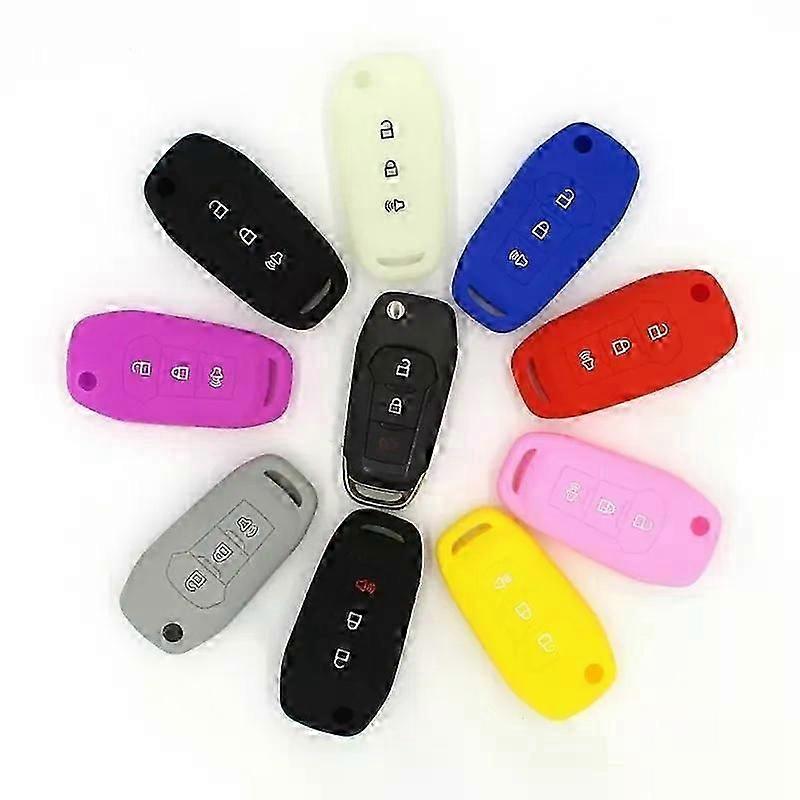 3 Buttons Remote Car Key Case Protect Shell for Escort Mondeo Everest Ranger Fusion Car Accessories MXP