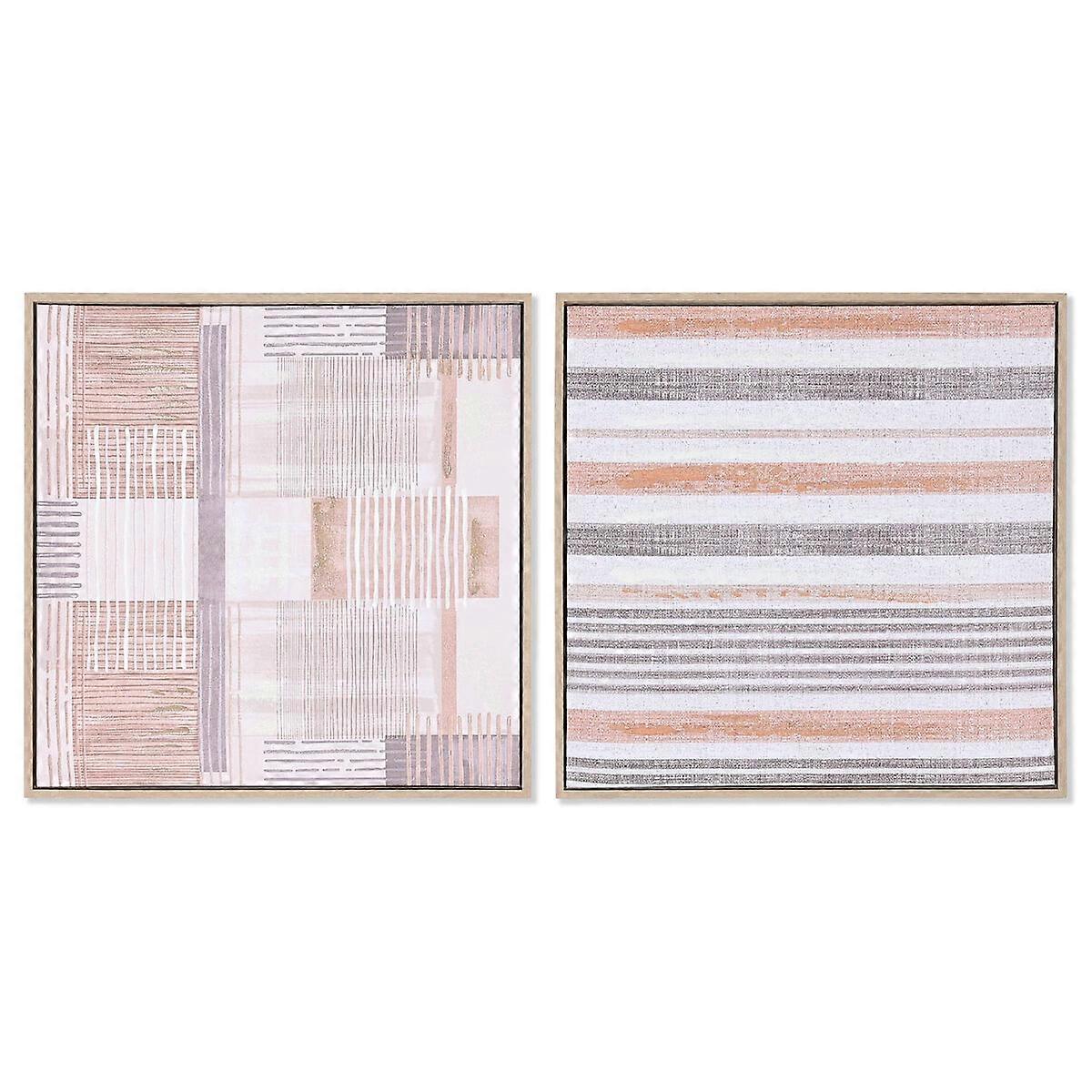 Canvas Home ESPRIT polystyrene Canvas 52.5 x 2.8 x 52.5 cm
