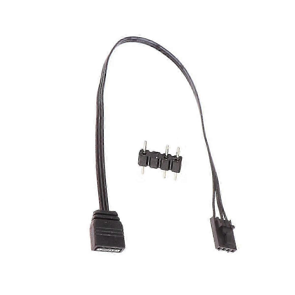 For Corsair 4PIN RGB to Standard ARGB 3-Pin 5V Adapter Connector RGB Cable 25cm