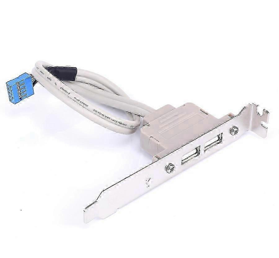 Desktopcomputer Chassis PCI Positie Dual Port 2.0 Moederbord Uitbreidingskabel