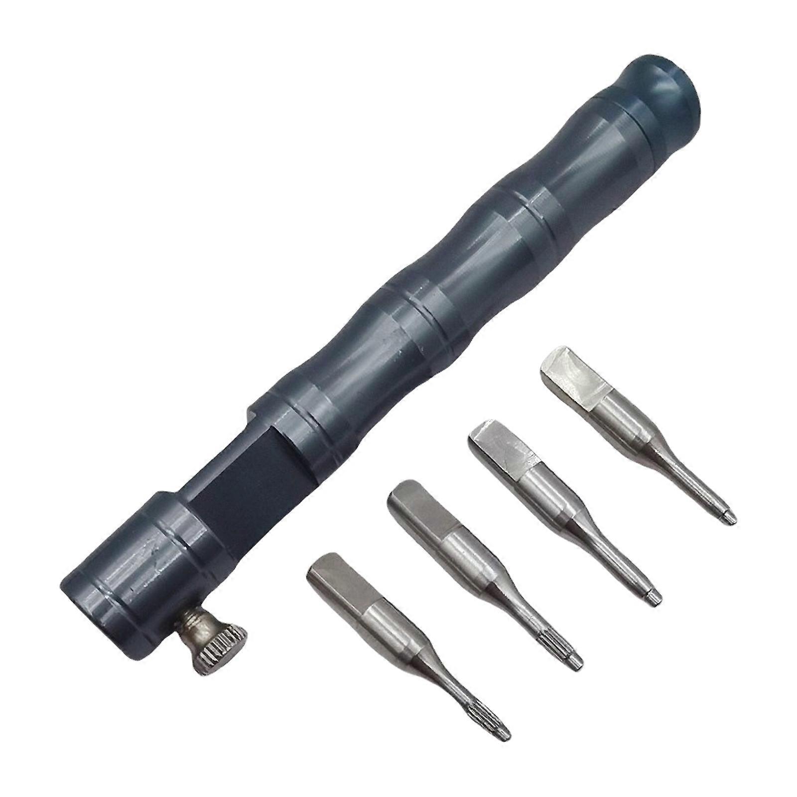 Precision Watch Fitting Tool for Removing Crown Tubes Multiuse Watch Crown Tube Insert Remover Holder for Professional