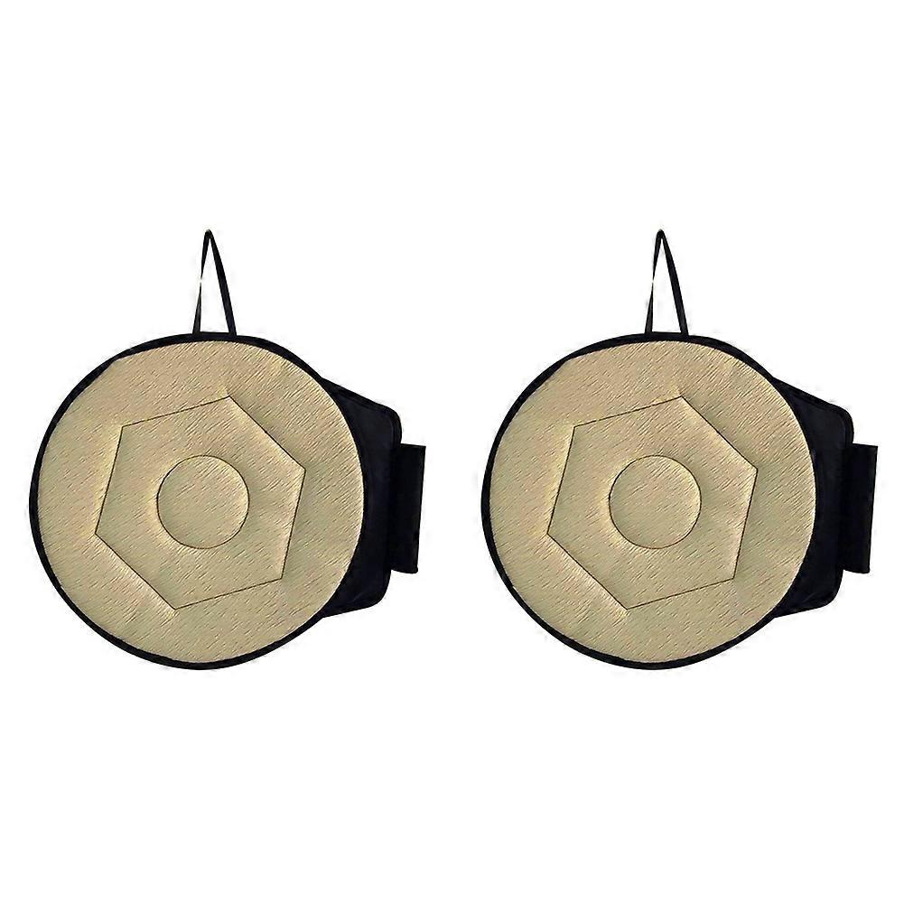 2pcs 360°Rotating Seat Cushion for Car,15.7in Seat Cushion Beige
