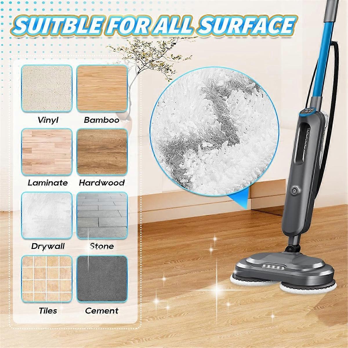6PCS Mop Pads For SmartSteam Scrubbing Steam Mop Pad