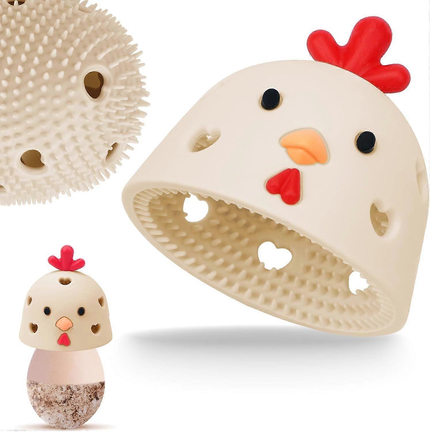 Silicone Egg Brush Cleaner, Egg Washer for Fresh Eggs, Egg Cleaner for Fresh Eggs, Egg Scrubber for Fresh Eggs, Reusable Cleaning Tools for Egg Washer