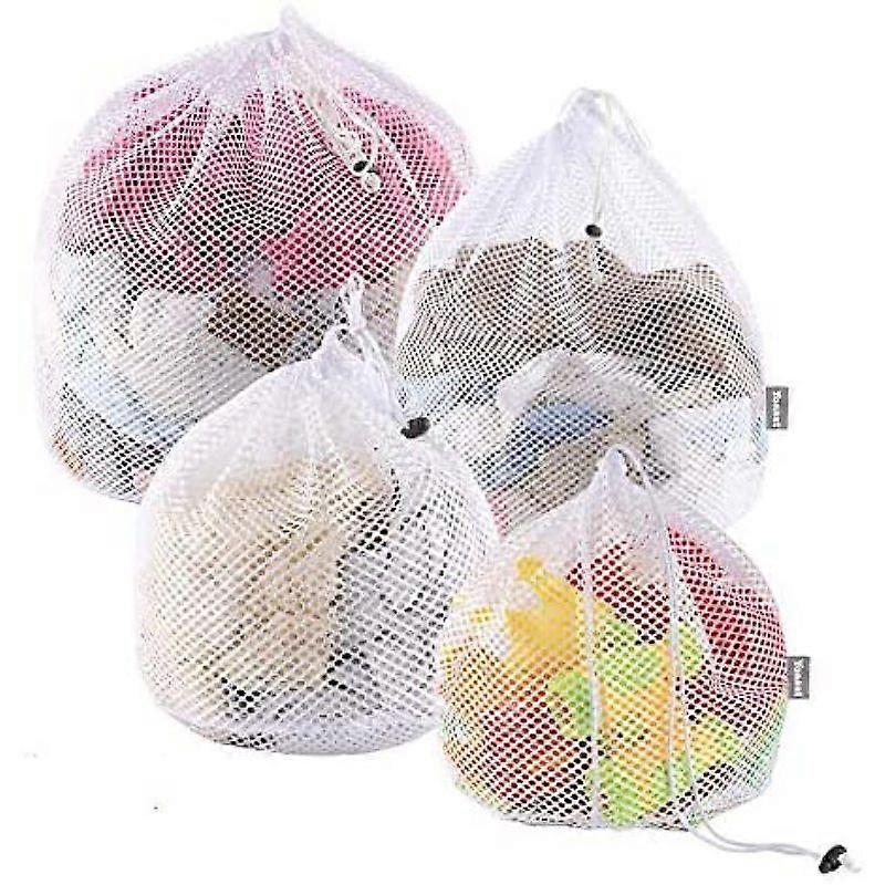4-pack high quality washing machine laundry bag with string stopper, laundry bag, laundry net