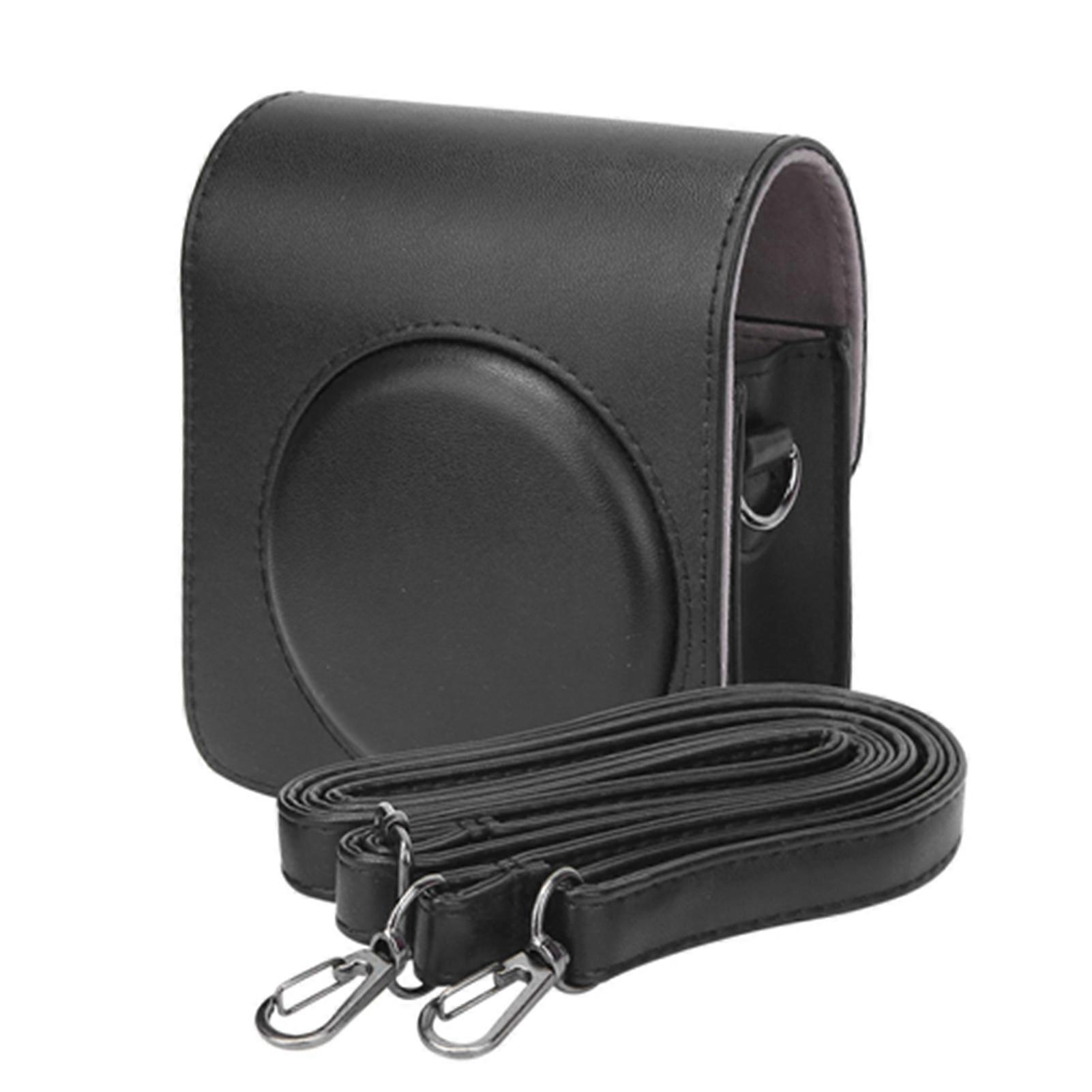 PU Leather Protective Case for Fujifilm Instax mini 70 Camera, Black
