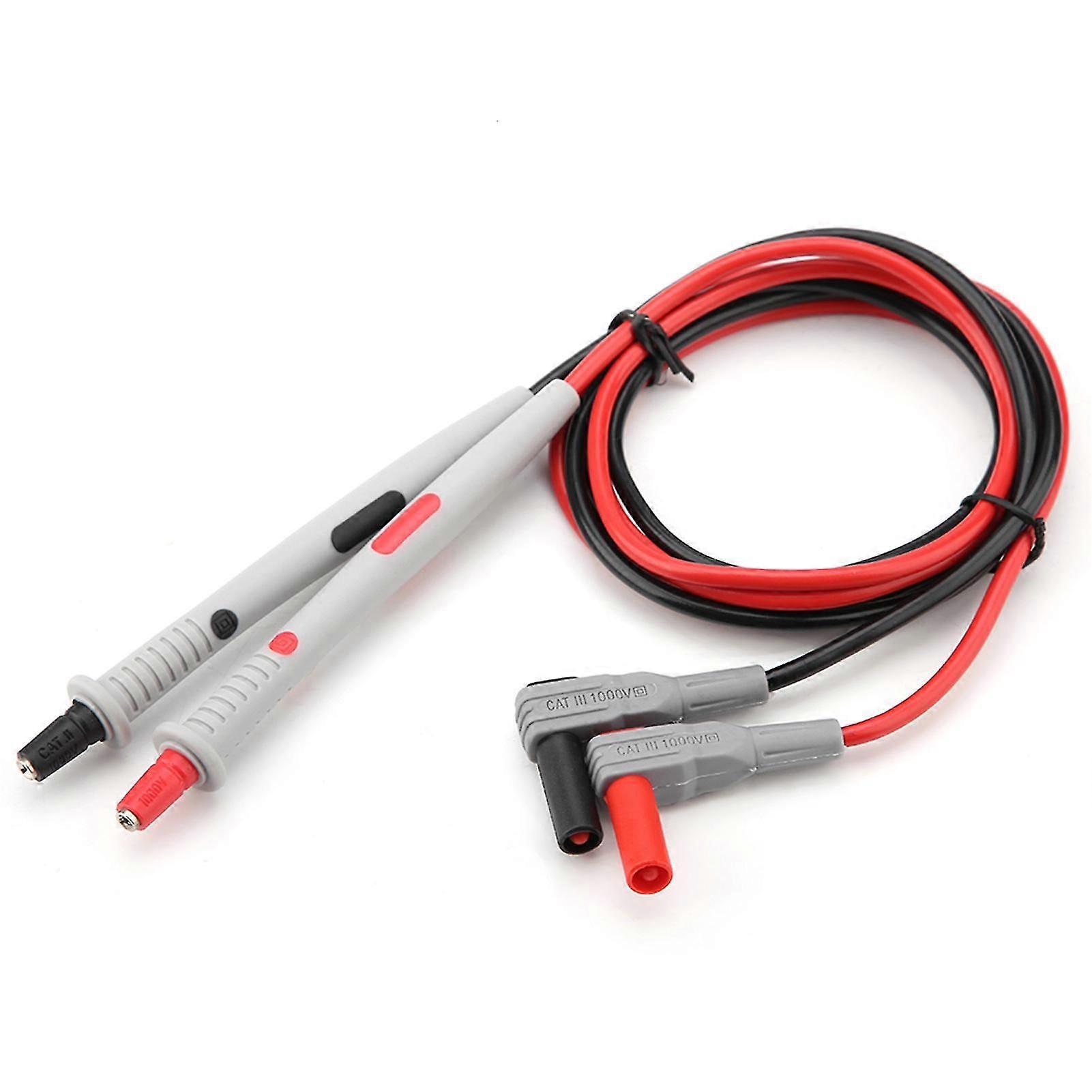 P1503D Multifunctional Multimeter Test Leads with Crocodile Clips Replaceable Probe Tips Set