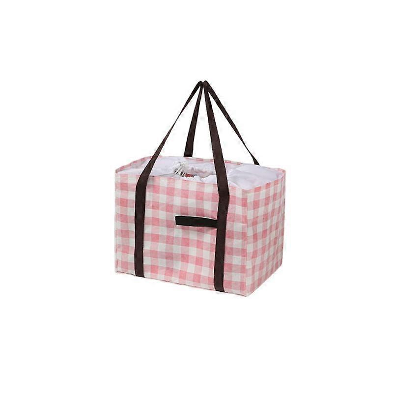 Outdoor Insulated Lunch Bag Reusable Lunch Box For Student Spring Outing Travel Camping Picnic Tote Bag With Shoulder Strap