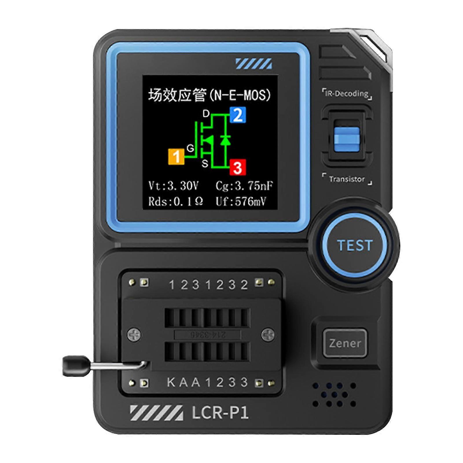 Multifunction Meter Automatic Detector Multimeter Diode Triode Capacitance Resistance Inductance Battery Tester