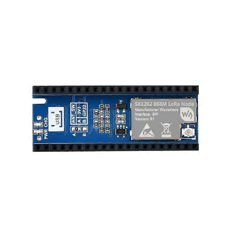 TOP1 SX1262 LoRa Node Module for Raspberry Pi Pico, 902-930MHz, LoRaWAN Compatible, Wireless Communication Device