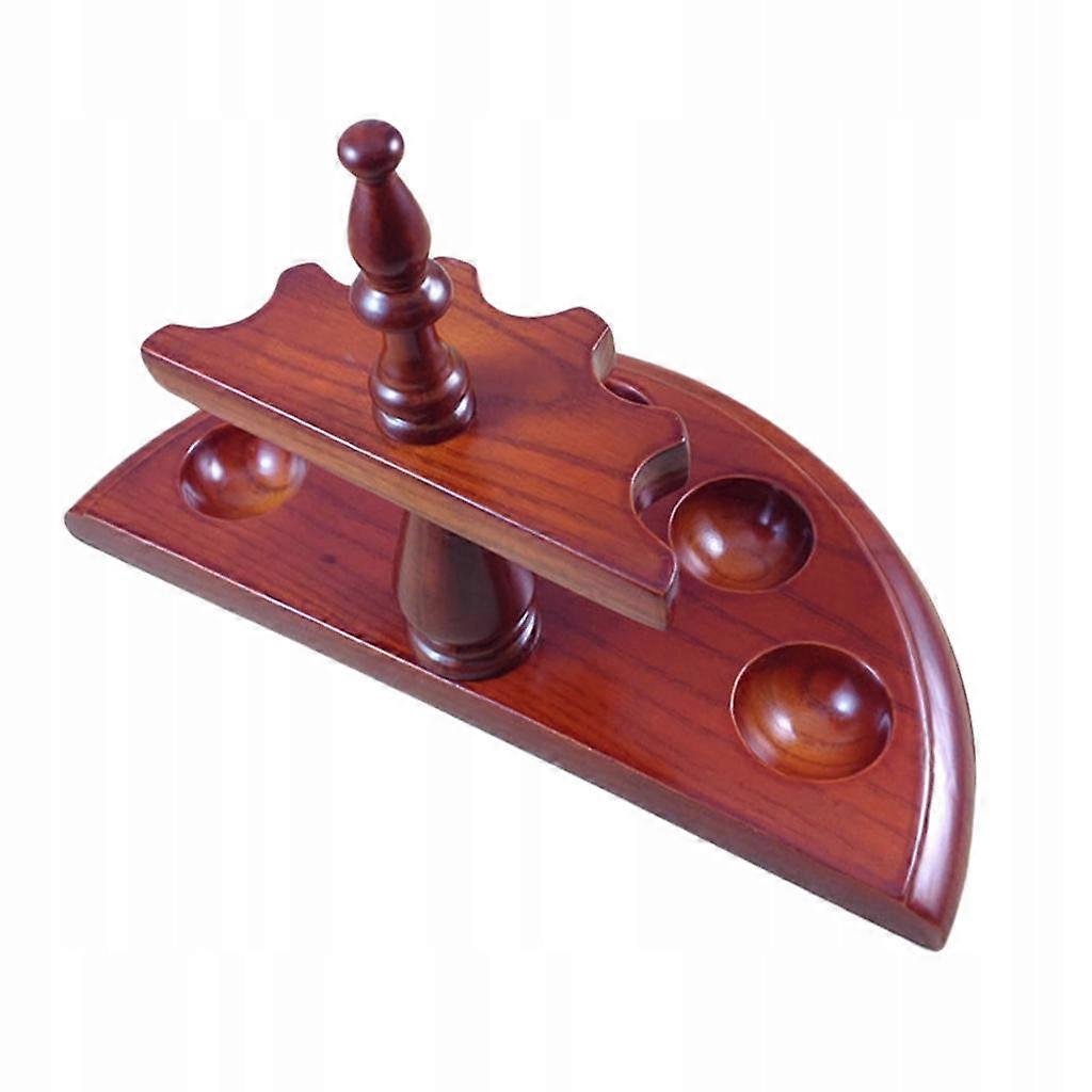 5パイプパイプスタンド用木製パイプスタンド