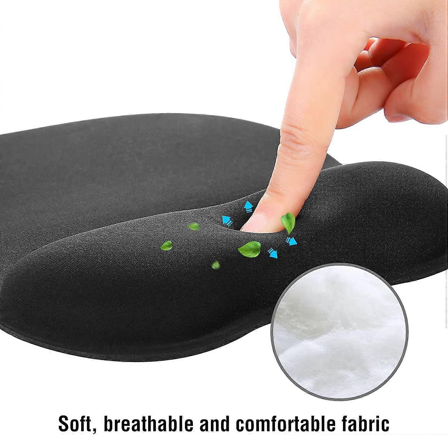 Ergonomic mouse pad with wrist rest