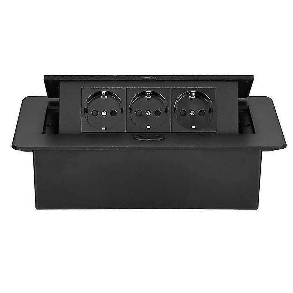 Type 45 German standard power socket pop-up conference desk pop up desktop socket