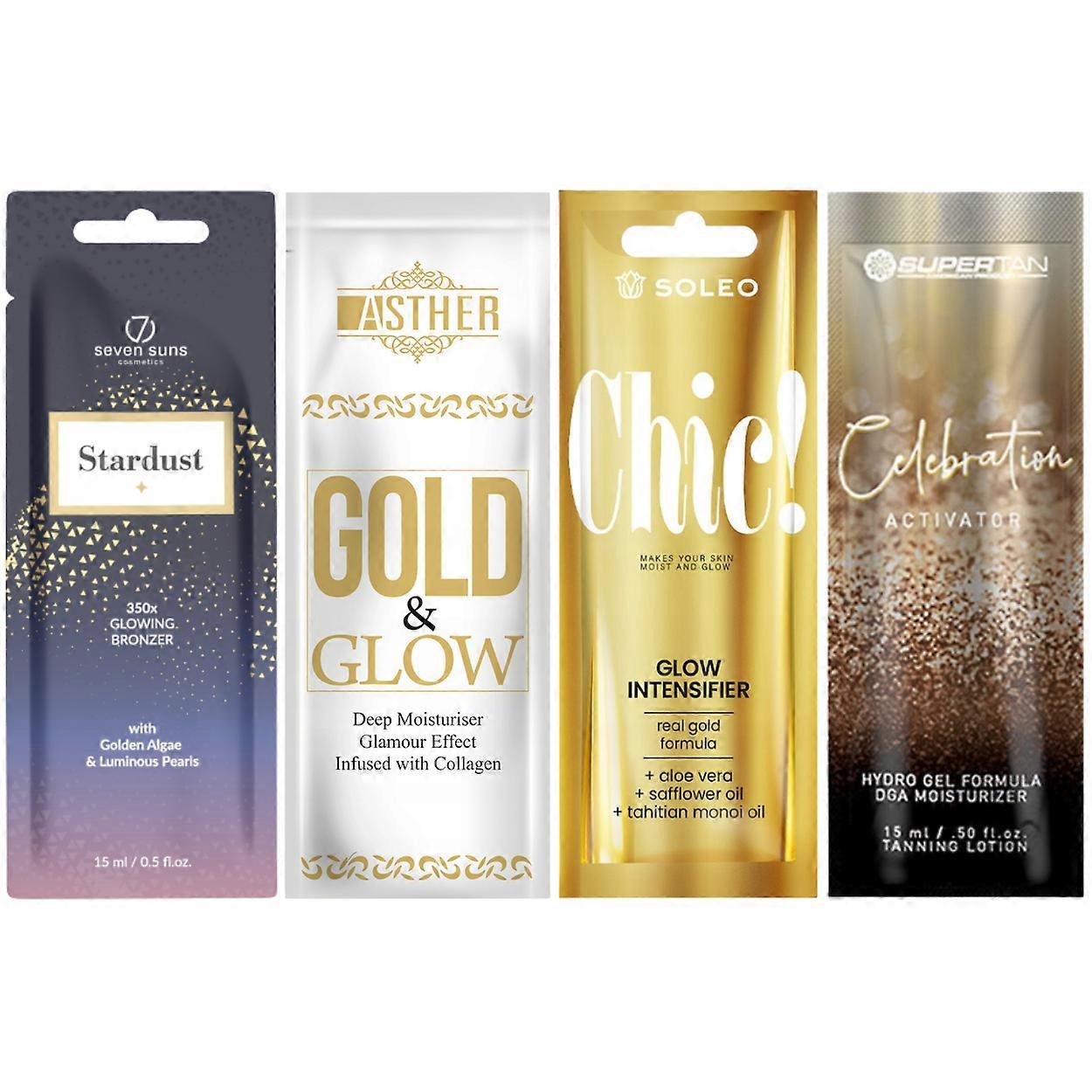 8-Piece GLOW Tanning Accelerators Set