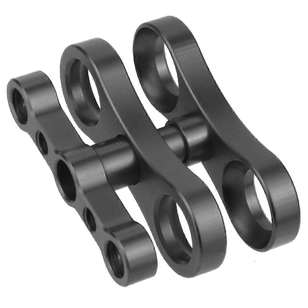 Tripod Butterfly Clip Clamp 1inch Ball Joint Arm 1/4 3/8 Mount for Cameras Underwater Diving Lights