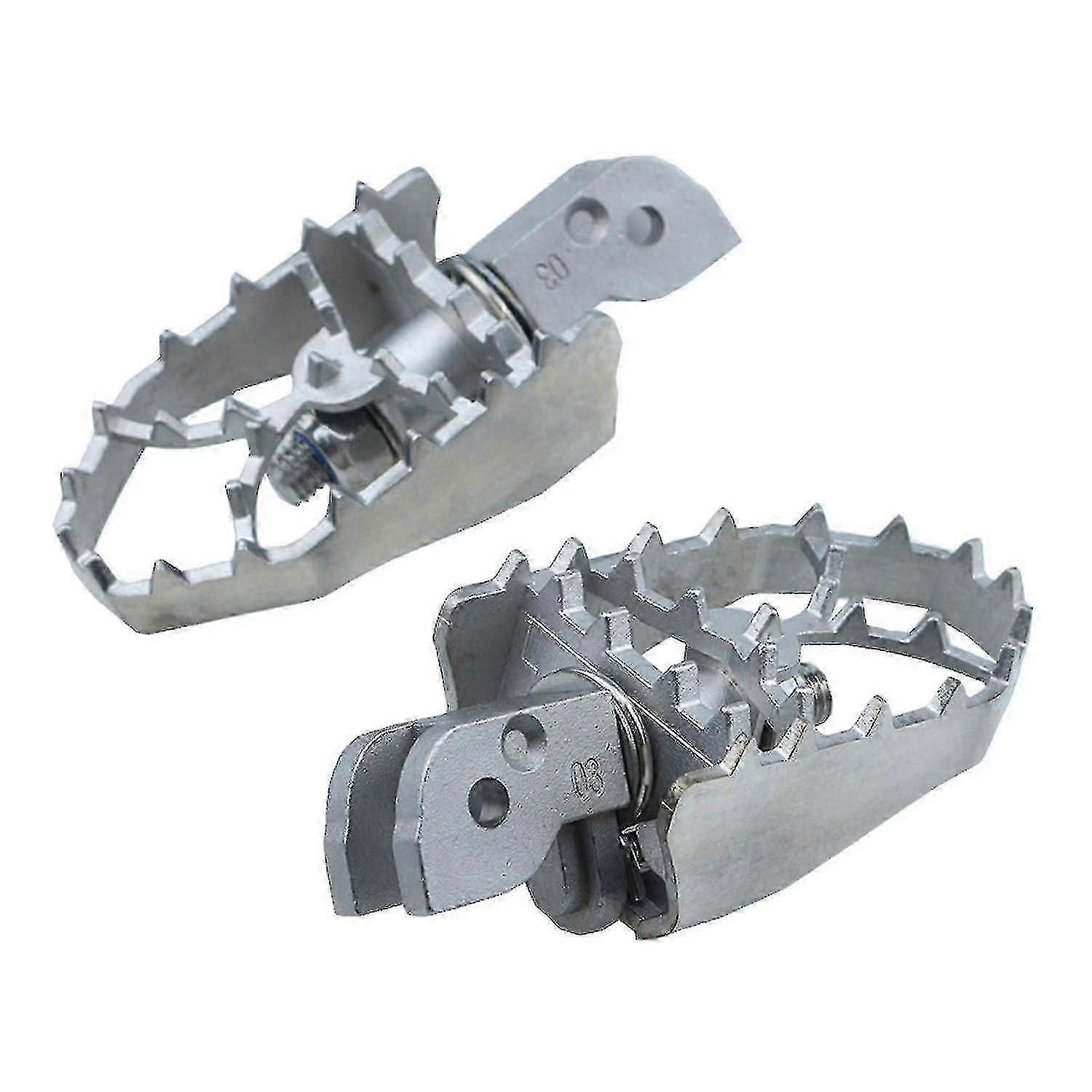 Dirt Bike Cycle Rotating Foot Pegs Pedal Footpegs Foot Rest Fit For Strada 950 For Scrambler 400 800