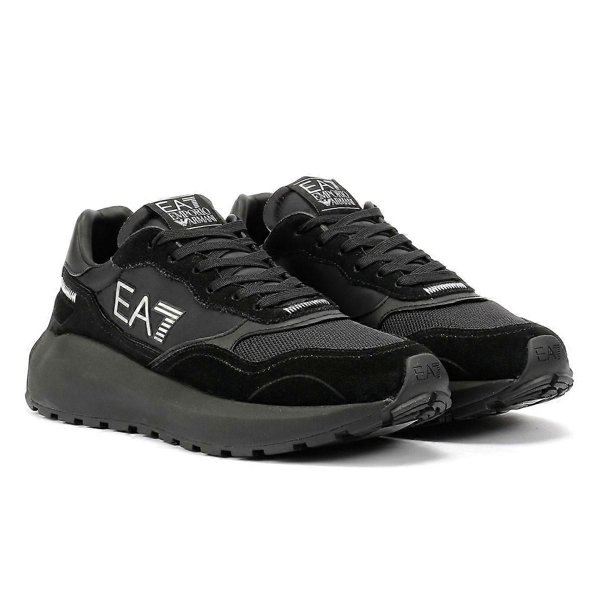 EA7 Wader Men's Black/White Trainers