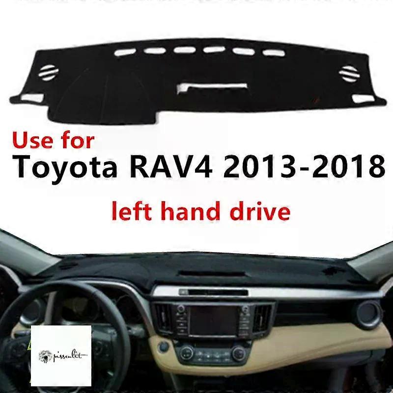 Pissenlit יד שמאל כונן שמש צל מחצלת רכב לוח מחוונים כיסוי המשמש עבור טויוטה RAV4 2013-2019 אביזרי כרית מגן