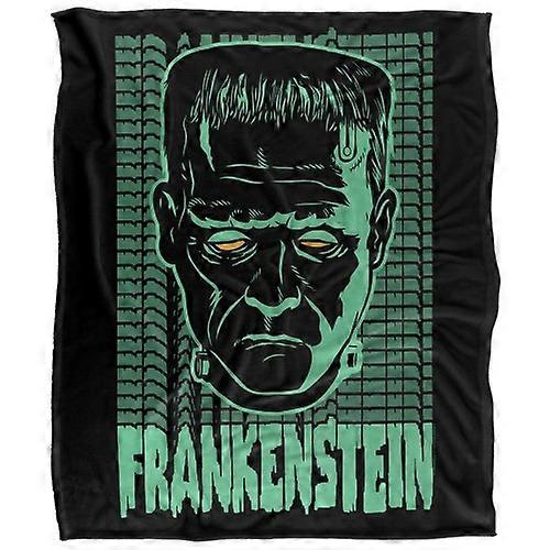 Universal Monsters Neon Frankenstein Blanket