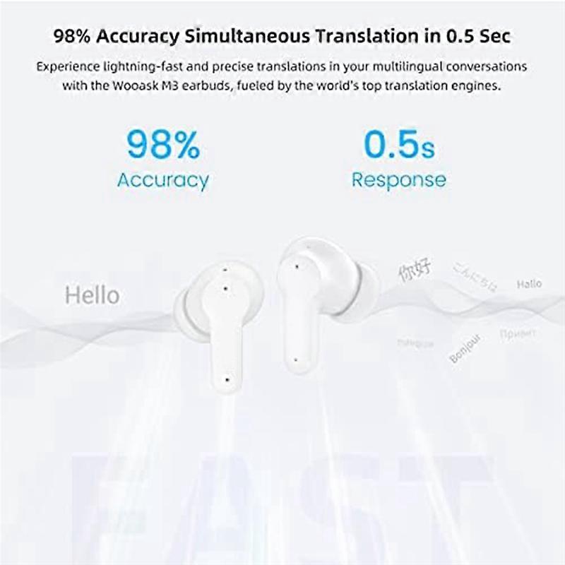 Language Translator Earbuds Online Support 144 Languages Translation