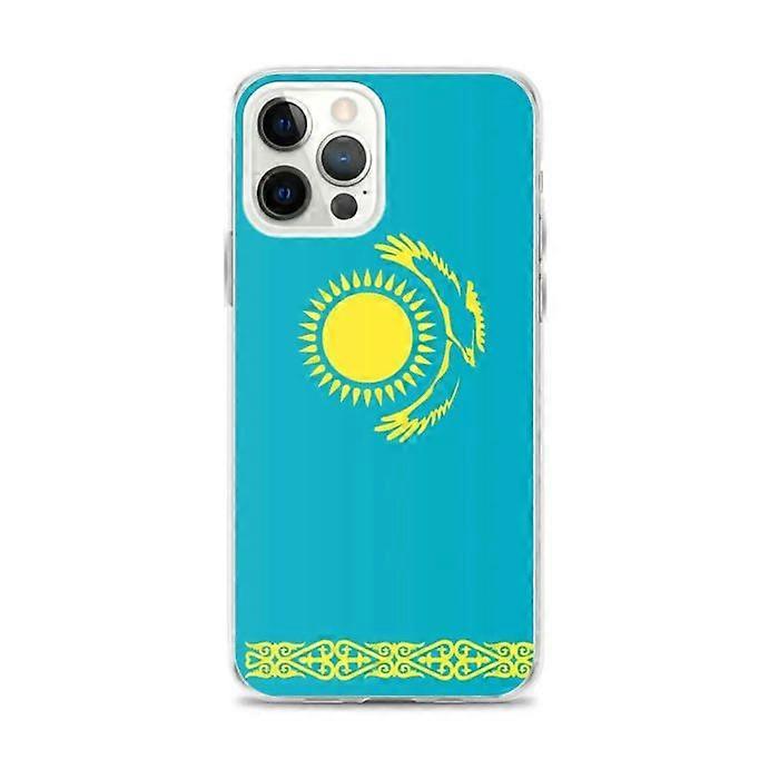 iPhone Case - Official - Kazakhstan Flag - Soft - Multicolor - Vertical Model