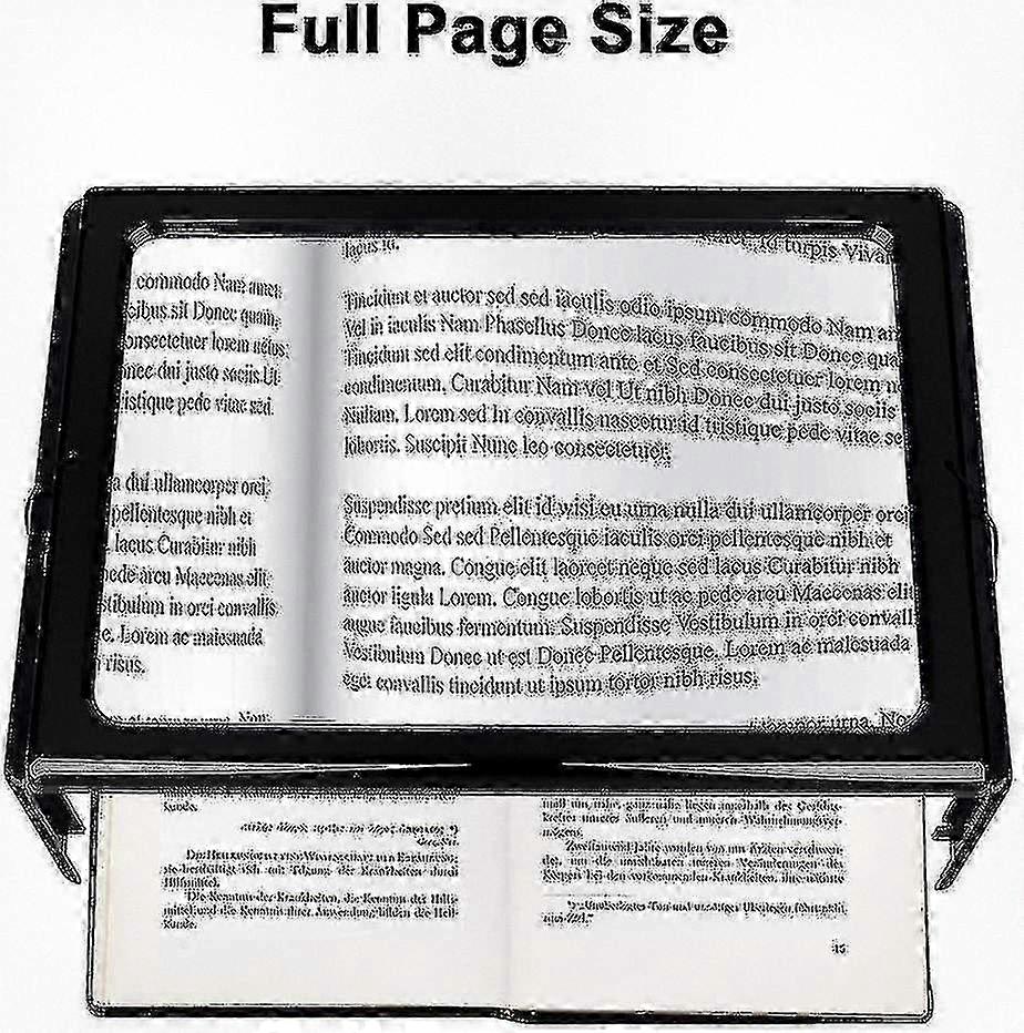 Reading Magnifiers with Light, 3x Magnification Magnifying Glasses for Enhanced Viewing