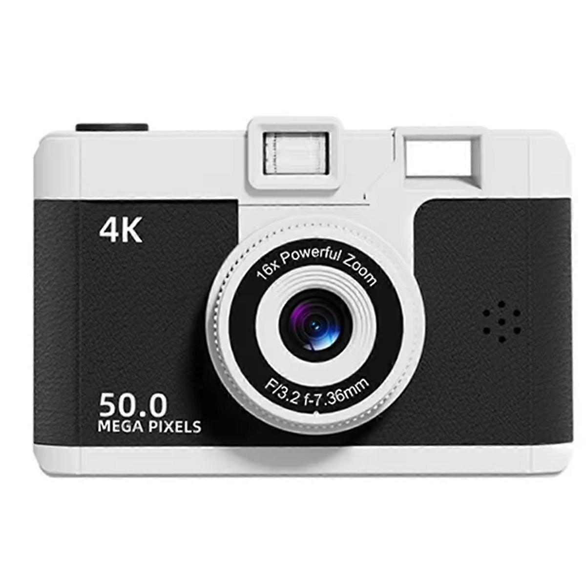 4K Retro Digital Camera with WIFI Wireless Transmission 16x Digital Zoom Video Instant Thermal Came