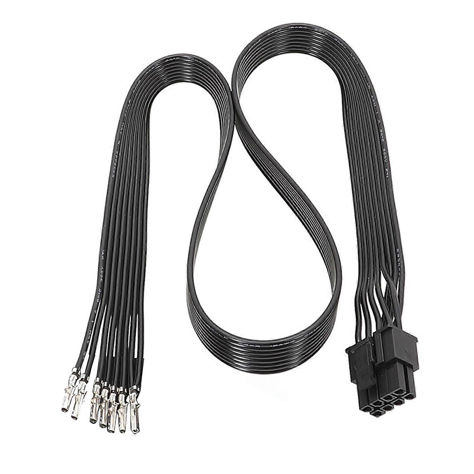 8Pin to 8Pin 6+2P Power Adapter Cable Mainboard CPU 8pin to 8Pins 6+2Pin Power Connector Extension Cord Semi-Finished
