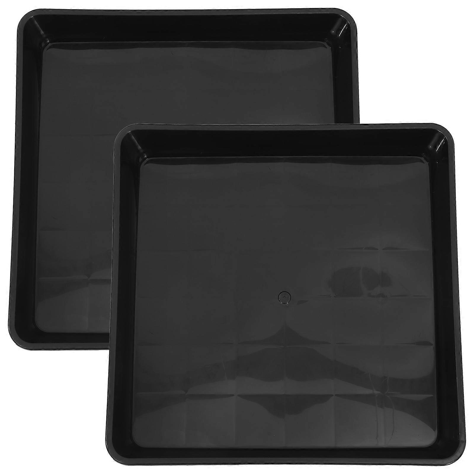 Multipurpose Plant Tray with Strong Structure Maintaining Floor Cleanliness