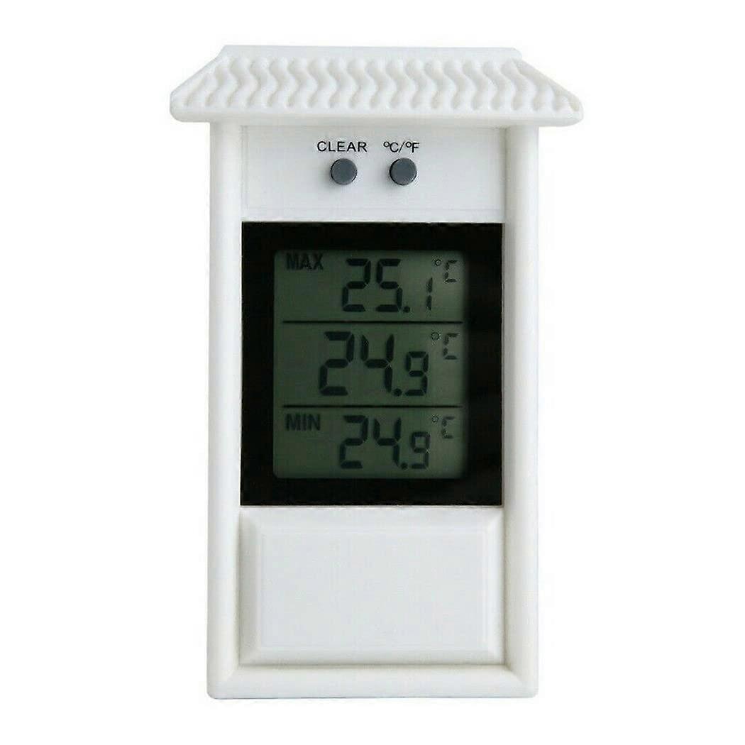 Max Min Thermometer, Max and Min Temperatures Greenhouse Thermometer Garden Accessories Wall Mounted Thermometer Ref: 9397