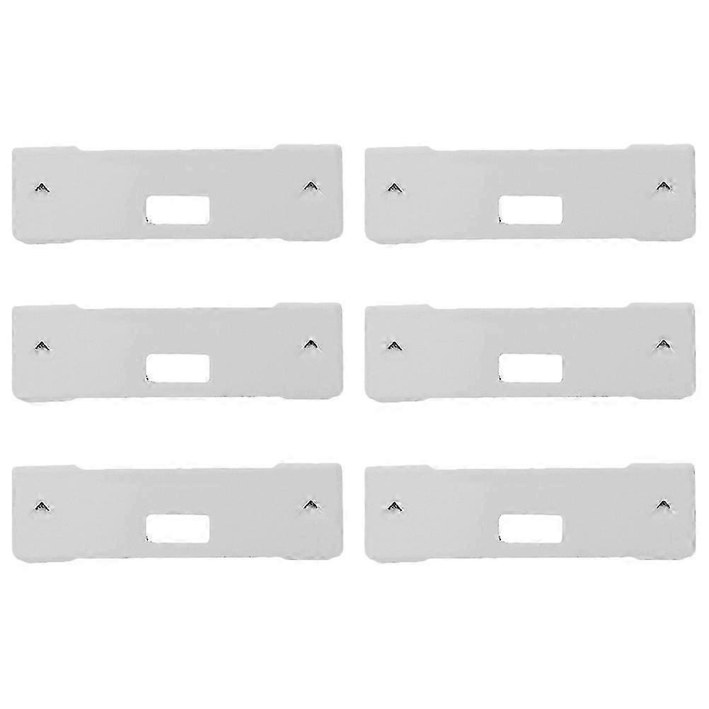 6pcs Vertical Blind Vane Saver Repair Tabs for Fixing Vertical Window Shades Slats Replacements