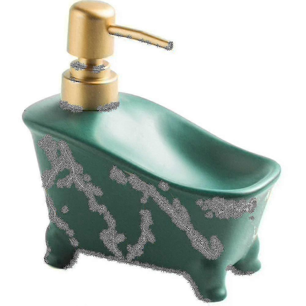 Green Multifunction Bathroom Soap Dispenser Bottle - Nordic Style