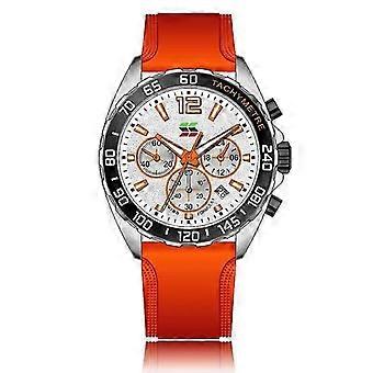 Swish Sports Relógio de Quartzo Masculino Três Olhos Seis Agulhas Pulseira de Silicone 24 Horas Cronógrafo Multifuncional Relogio Masculinob Presente
