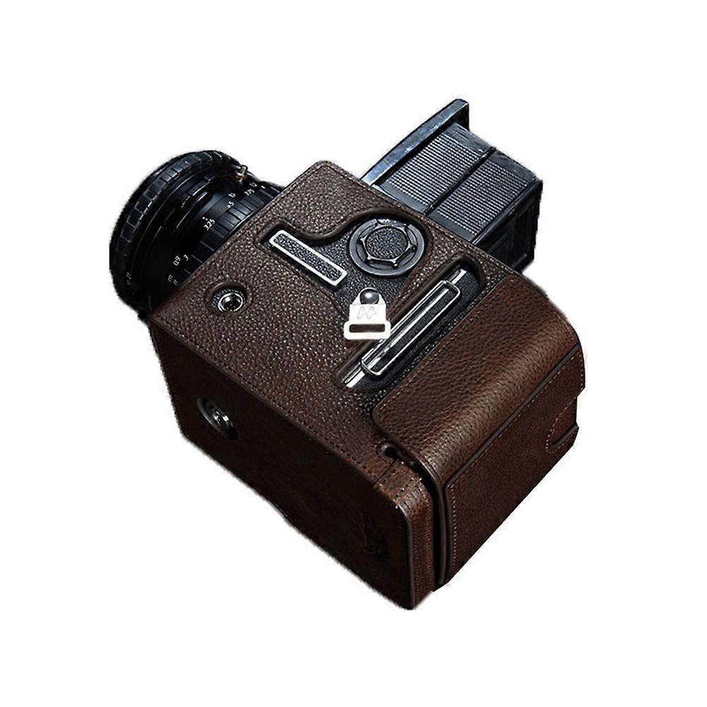 Handcrafted Genuine Leather Half Case for Hasselblad 503CX - Quick-Release, Protective, Custom-Fit