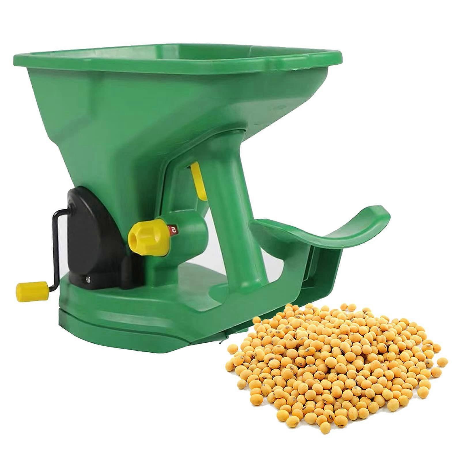 Hand spreader, 1.5 litre spreader, universal garden spreader, 5speed gardener hand seed spreader