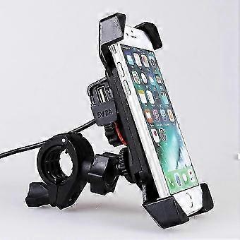2025 Grefay Universal Bicycle Mobile Phone Holder for 3.5 - 6.5 In. Smartphone with 360 Rotation