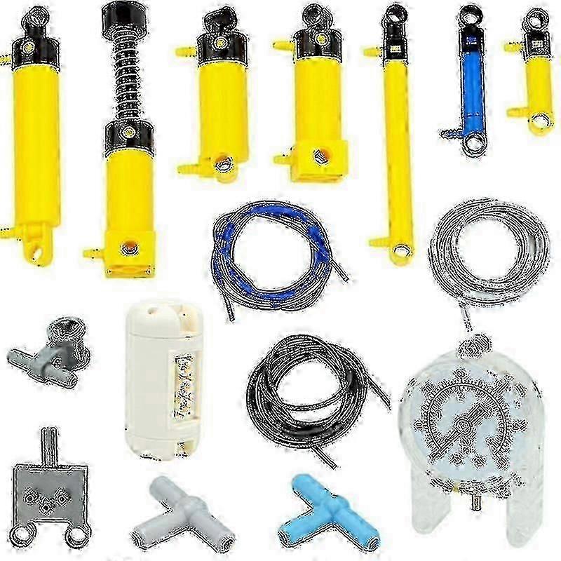 Suitable for Moc 6l V2 Pneumatic Air Pump Bricks with Reinforced Cylinder, Compatible with 8800 Blocks (19476 19482 19475)yi wu