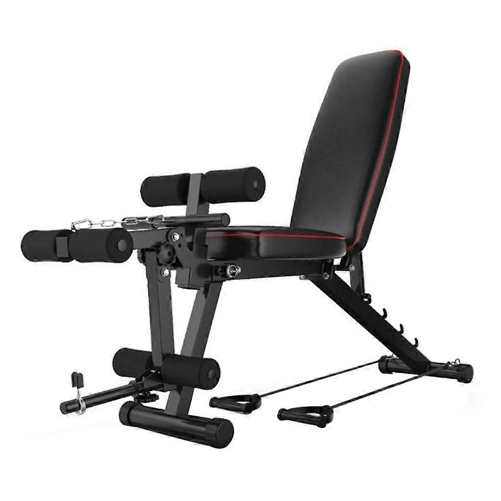 Dumbbell Bench Fitness Chair Sit-Up Board for Home Multifunctional Abdominal Muscle Trainer with Adjustable Design and Stable Construction