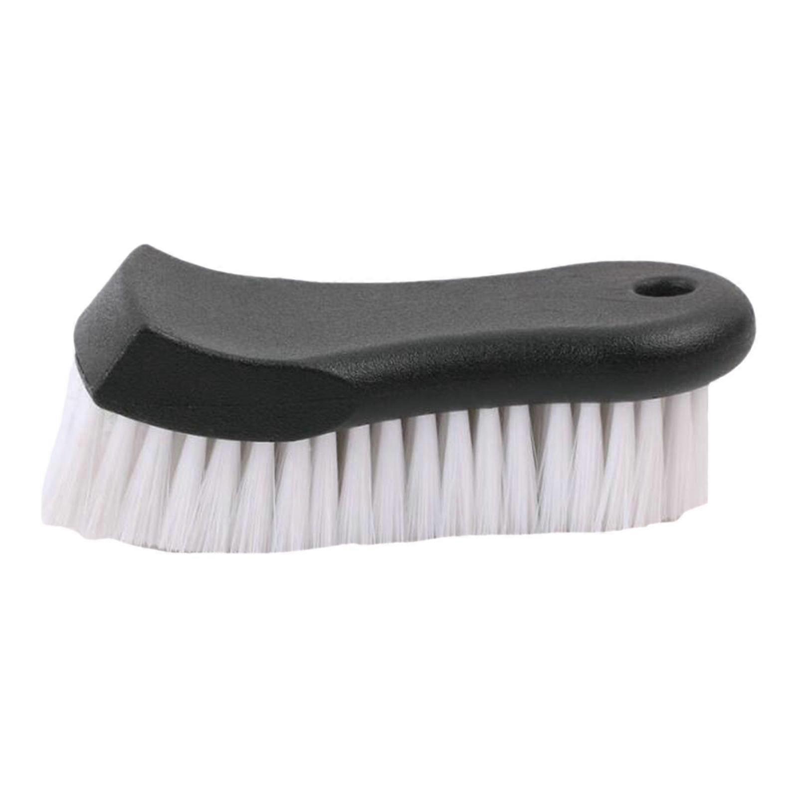 Soft Detailing Brush for Car Dashboard and Wheels, Designed for Effective Use with Concaved Handle for Comfortable Grip, Ideal for Auto Care