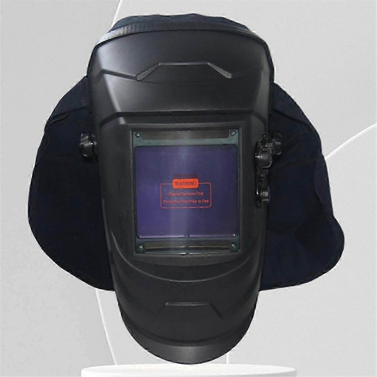 Welding Cap Bib Easy to Install Anti-Backlight Interference Durable Cape Welder Hat Protective Caps