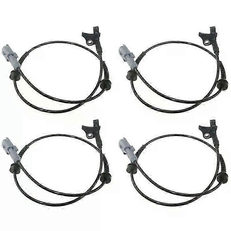 4X Suitable for Peugeot 307 308 408 3008 Citroen C4L Back Wheel Speed Sensor Front & Rear ABS Speed Sensor ABS Sensor 9811802580