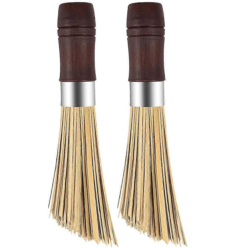 Dish Scrubber Brush for Cookware Cleaning Multi 32.00X10.00X5.00cm Non-Scratch 2Pcs