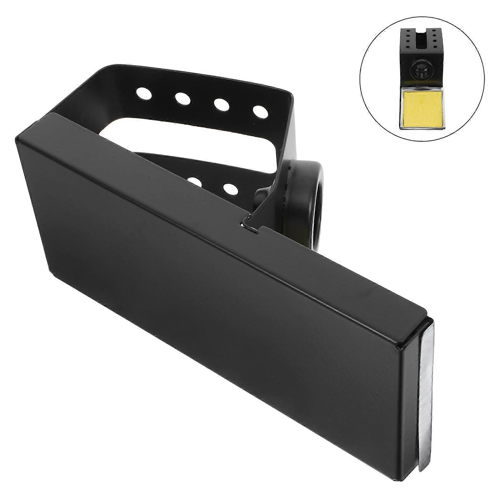 Metal Soldering Iron Stand with Integrated Sponge and Organizer for Soldering Pens and Screwdrivers – Stable Support for Precise Wood Burning and