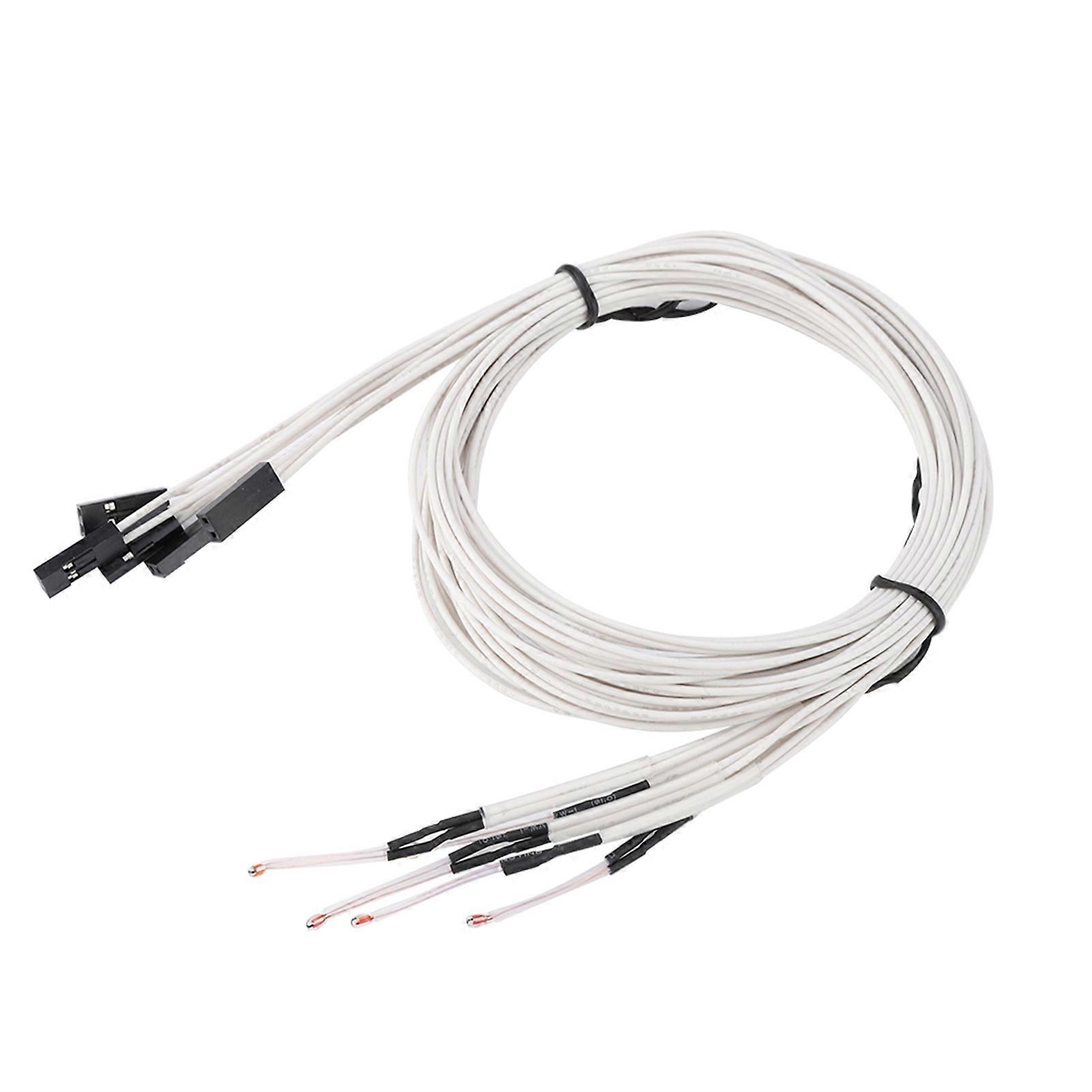 Pack 3D Printer Accessories: 100K 3950 Temperature Sensor with Terminal Thermistor