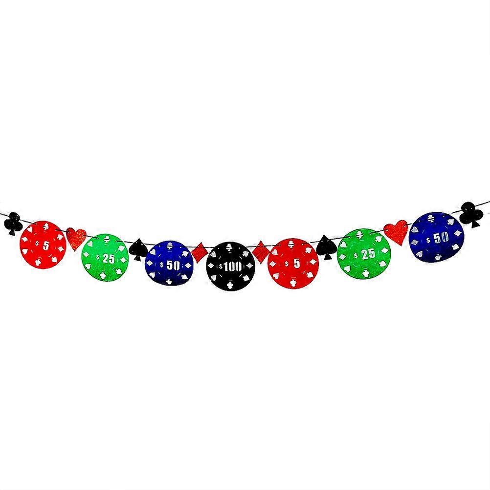 Party Banner Style Assorted Color Wall Banquet 18x18x0.2cm 1Pcs