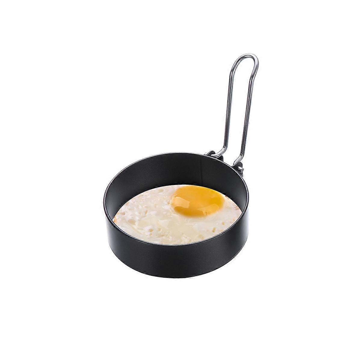 Shape Retention Cooking Mold for Breakfast Making 2Pcs Non-Stick Egg Rings Kitchen Tool