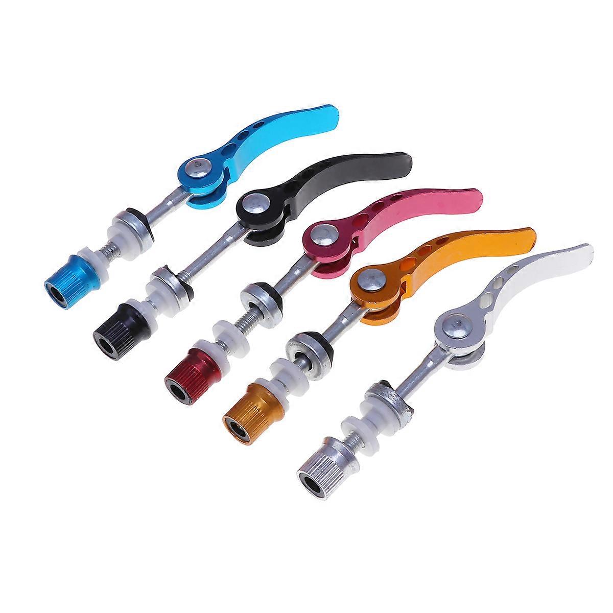 Mountain Bike Assorted Bolt Sets Wheel Hub Bolt Skewers Easy Removal Adjusting Cyclists 5Pcs
