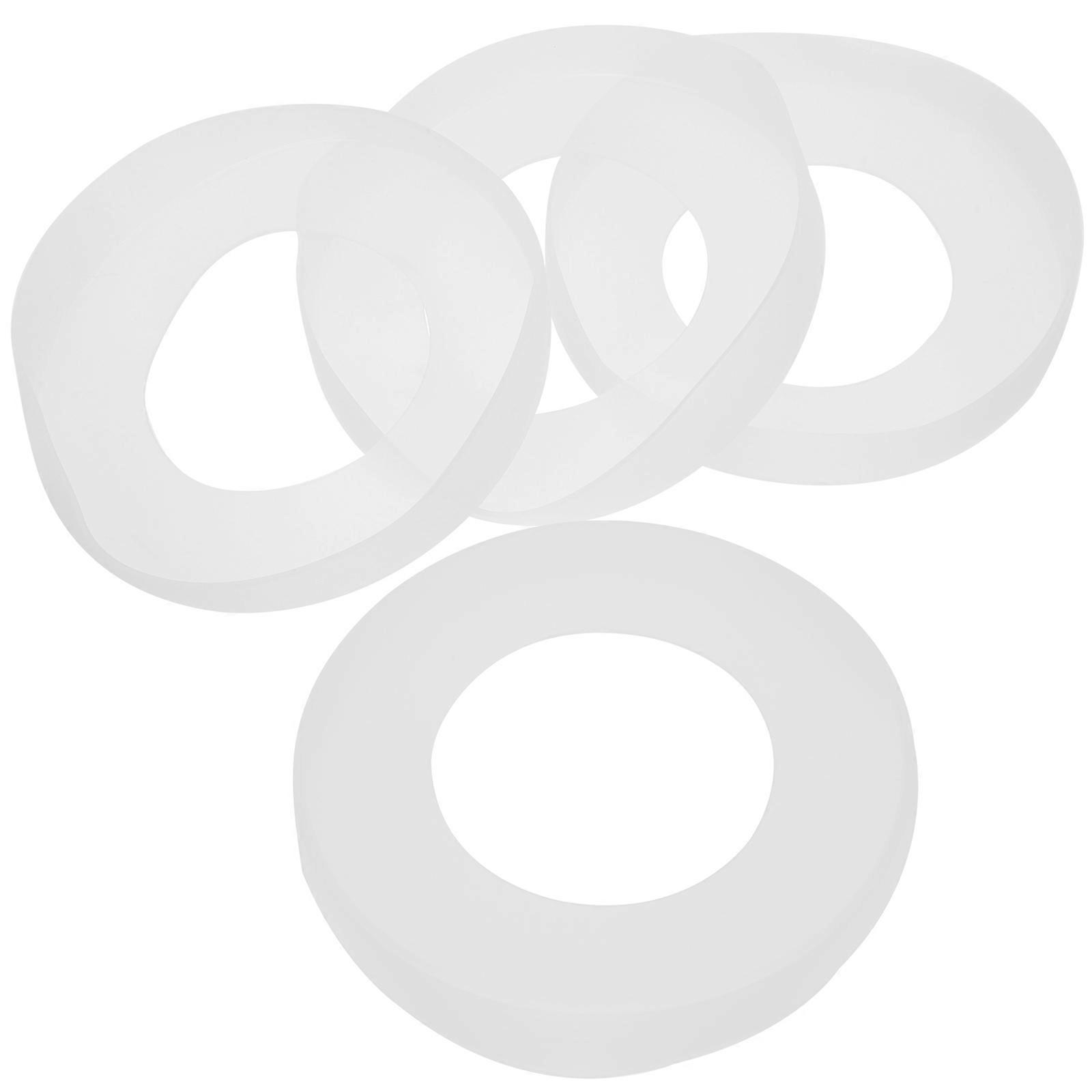 Mug Mat Insulation Pad Non-Slip Protection for Glass Bottles Home Use 13x13cm Modern Style 4Set